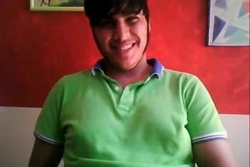 webcam straight male face cock