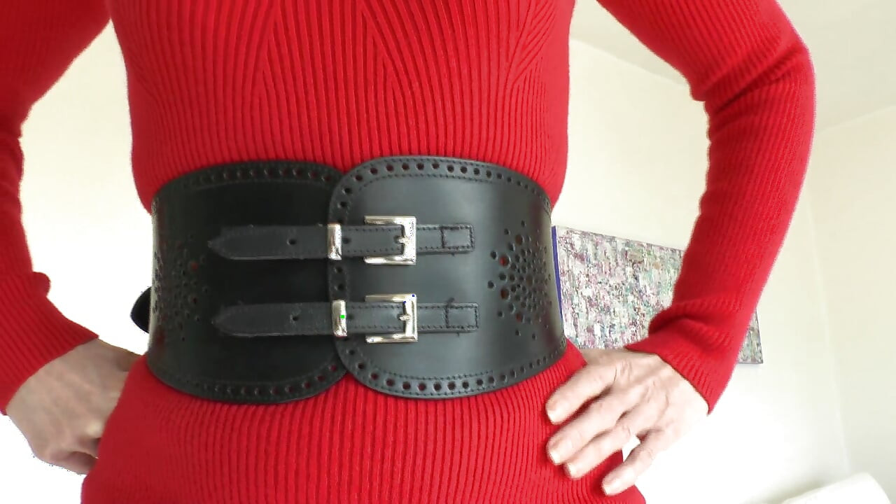 Wide Tight Belts Part 79 Lady Victoria Valente