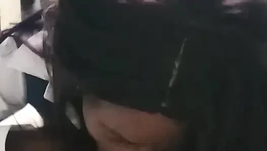 Hot 18 year school black black slut stepdaughter sucks daddies white cock