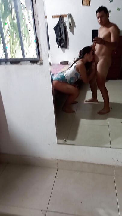After a fight with her boyfriend she lets her neighbor fuck her