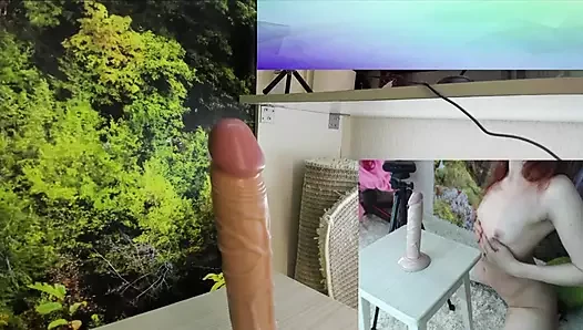 Hot MILF Smears Herself with Oil and Cums in Private