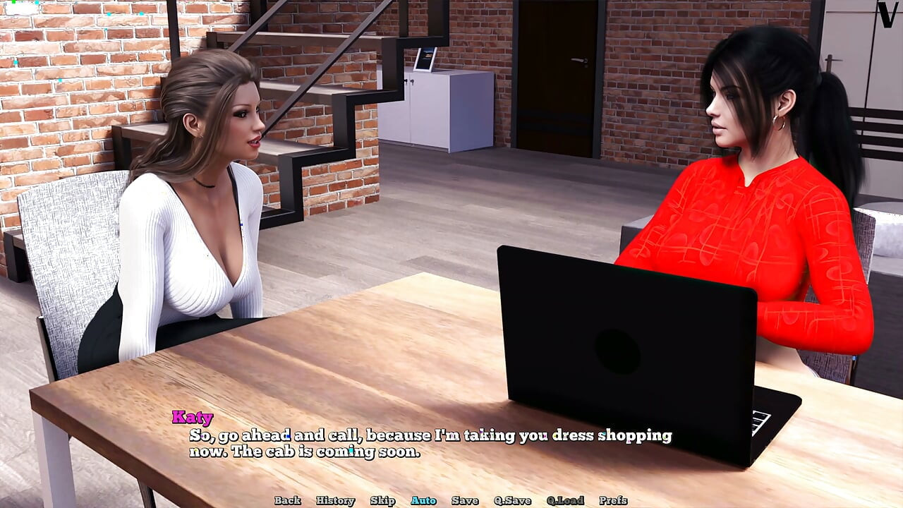 Victoria em Big City V0.90 - Capítulo 1 - Parte 2 - Vicky Gradualmente e Acidentalmente descobre os segredos de sua melhor amiga Katy