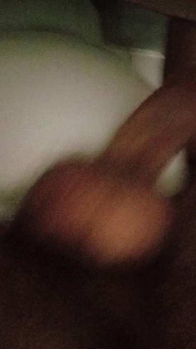 my penis with the toilet