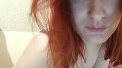 O fată rusoaică se masturbează pentru mine 44