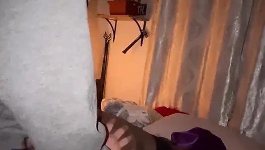 Travesti Cadılar Bayramında Büyük Zenci Yarağını Emiyor