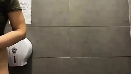 First Time Anal Fuck with Big Cock in Public
