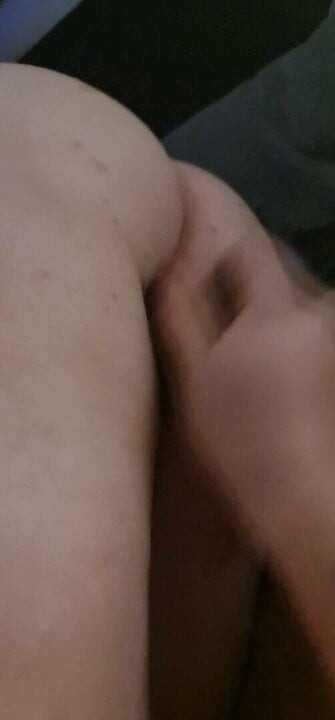 Wife taking black dildo