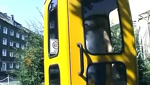 Public Blowjob Tease and Sloppy Fingering Explosion