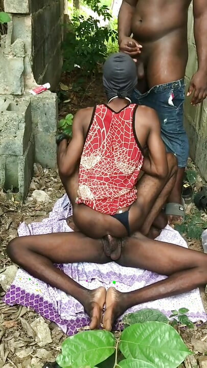 New Year Day Risky OutDoor sex