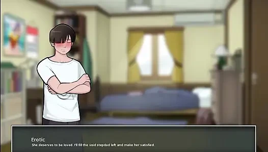 Tante konoha #32: ibu tiriku yang berhinata membantuku mengumpulkan air mani dengan handjob dan titjob - oleh eroticgamesnc
