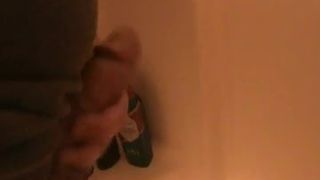 Shooting cum in the shower