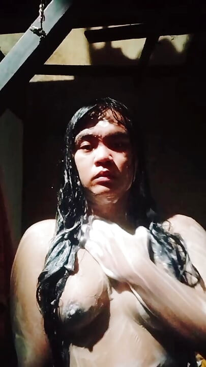 Filipina Babe Plays in Abandoned Comfort Room While on Secret Video Call - Ayesha Sy
