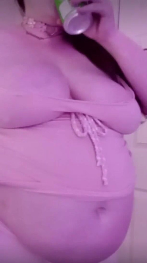 Big Bellied Fat Feedee | Clip 1