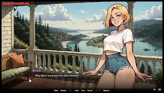 Sex with a Cock Hungry Blonde Girl and Her Man They Got Caught - Moonripple Lake 01 By BCG