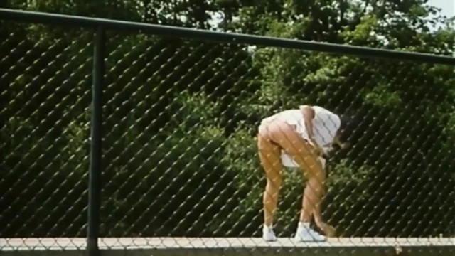 Marilyn Jess Gets Horny Watching the Girls Play Tennis