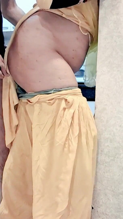 Desi housewife ki chudai ki kitchen me salwar utar kar | Clip 2