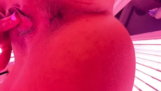 I Squirt at Solar Tanning Just for You Babe