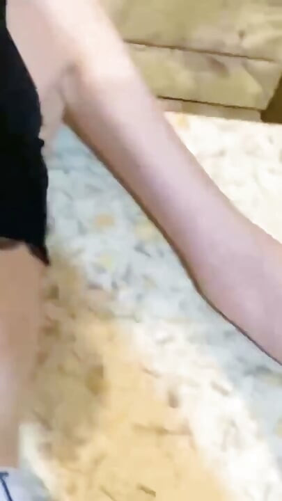 Student Fucks Classmate on the Kitchen Table