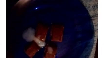 big toy anal and cumfood chocolate