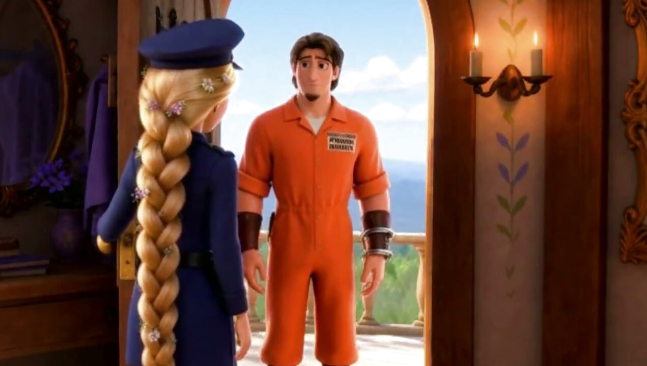 Rapunzel saa panemista Flynn Riderilta - Animoitu porno (HD)