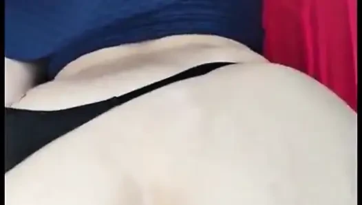 Submissive Sloppy Deepthroat in White Wig & Blue Contacts - Debora Swallowing Wellington's Thick Cock + Slow Stretching