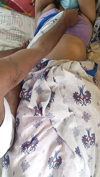 Housewife hard fuck in bed