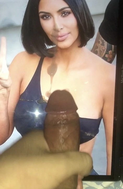 Kim kardashian cumtribute