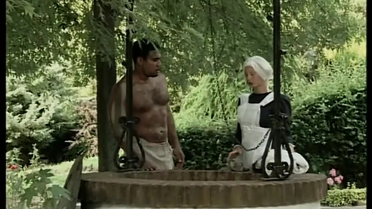 Blonde babe and big cock pussy licking in 69 position