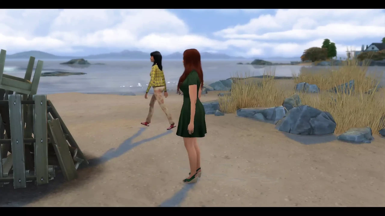 幸福的Simmers_Sims在水疗中心啪