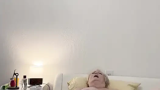 Granny Fucked by Dildo