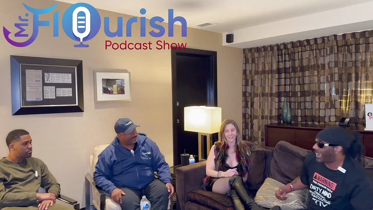 Mrflourish Podcast μια βραδινή υπόθεση στο Ντάλας με τους Mrmajic, Shante Spice και Darren Blaze
