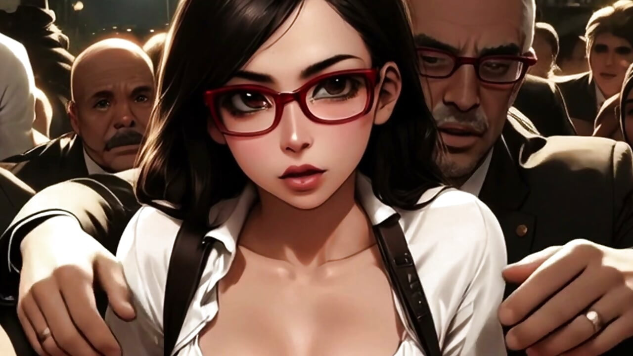 Anime Schoolgirls Get Fucked Senseless In A Mosh Pit