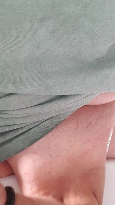 Washing my cock
