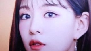Fromis 9-chaeyoung-精液トリビュート1