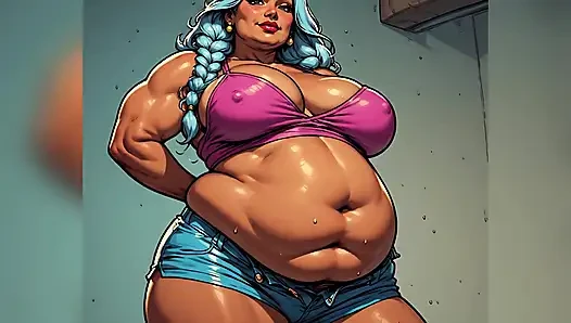 Babes with Muscles Art