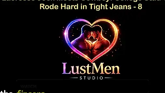 English Audio Gay Sex Story - Lacrosse Jock Meets Cowboy: College Stud Gets Rode Hard in Tight Jeans - Part 8