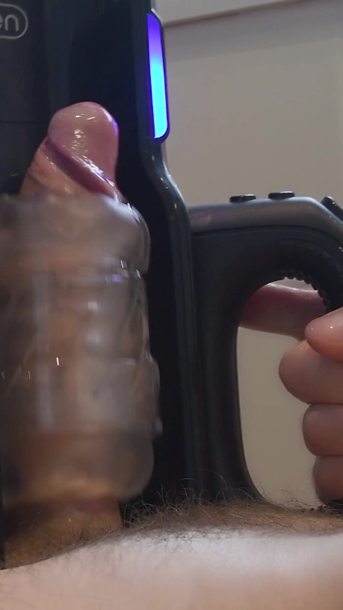 Ultra High-speed Motor Masturbator Male Sextoy - Best Orgasm Ever | Clip 1
