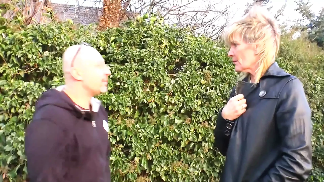 Gilf whore gets picked up from the street and screwed