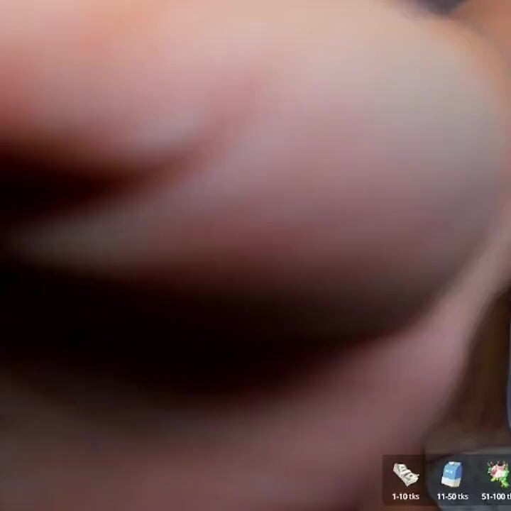 Slut Alone Rubbing Her Clit