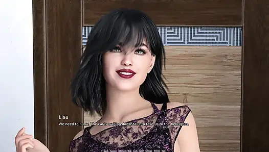 Mein wohnheim 239: Kates Pool Umarmung und küsse zu Lisas Party
