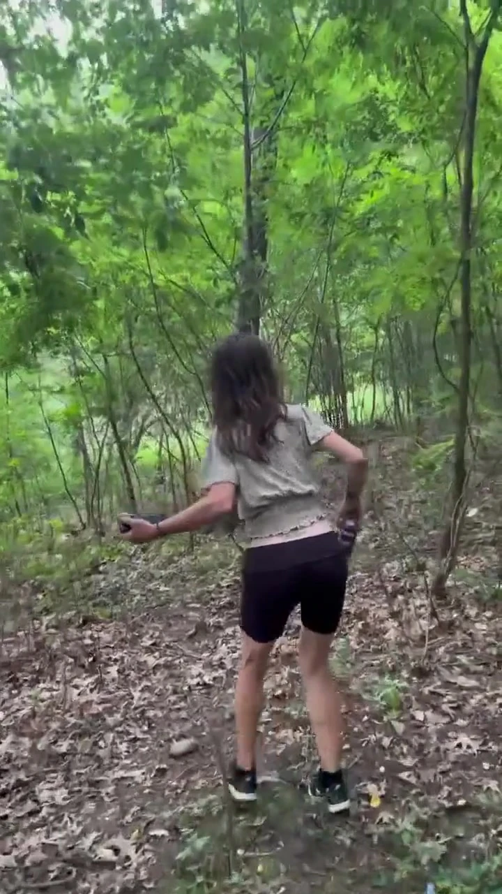 Into the Woods with a Skank a Creampie for a Jackson