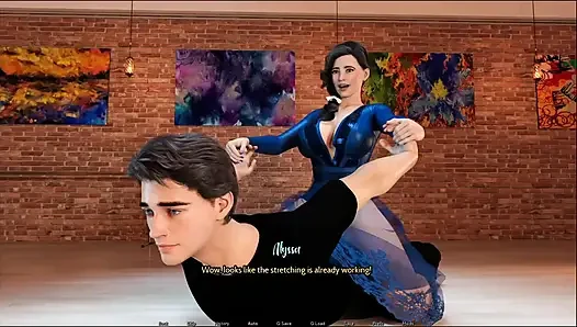 Fucking My Dance Teacher in School Locker Room