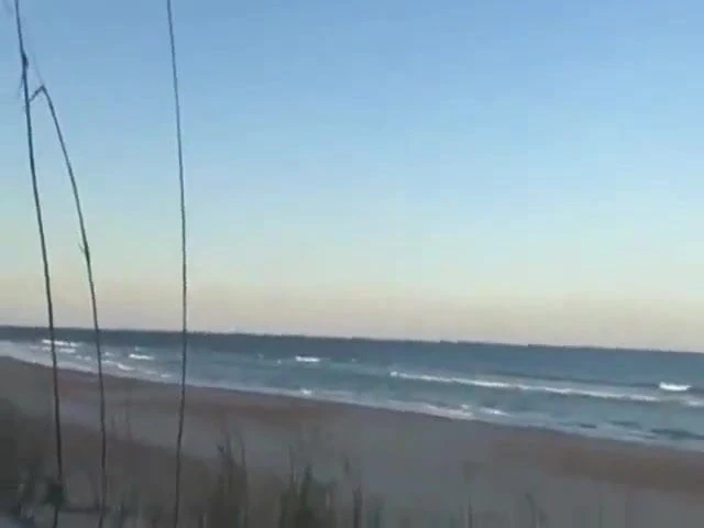 Nice tease, blowjob, fuck and facial in the beach