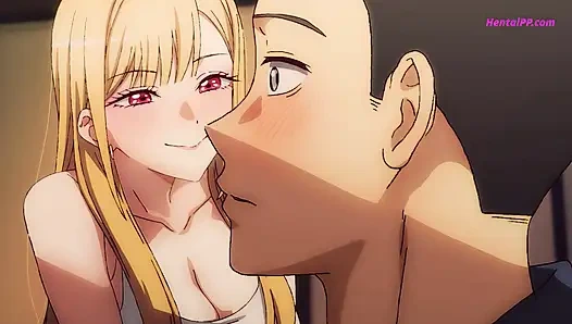 Gojo в первый раз не был неудобным - он был идеальным. Потому что это было с Марин (хентай)