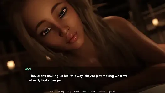 The Lust City - Horny Busty Stepsis Asks if She Can Give Me a Handjob