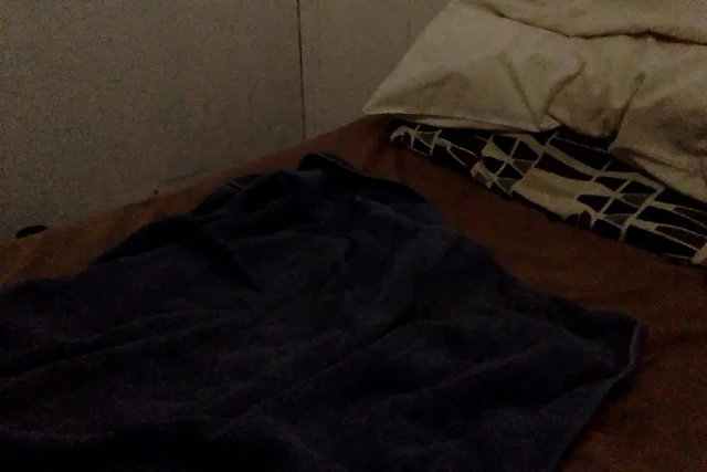 Taking 9in dildo