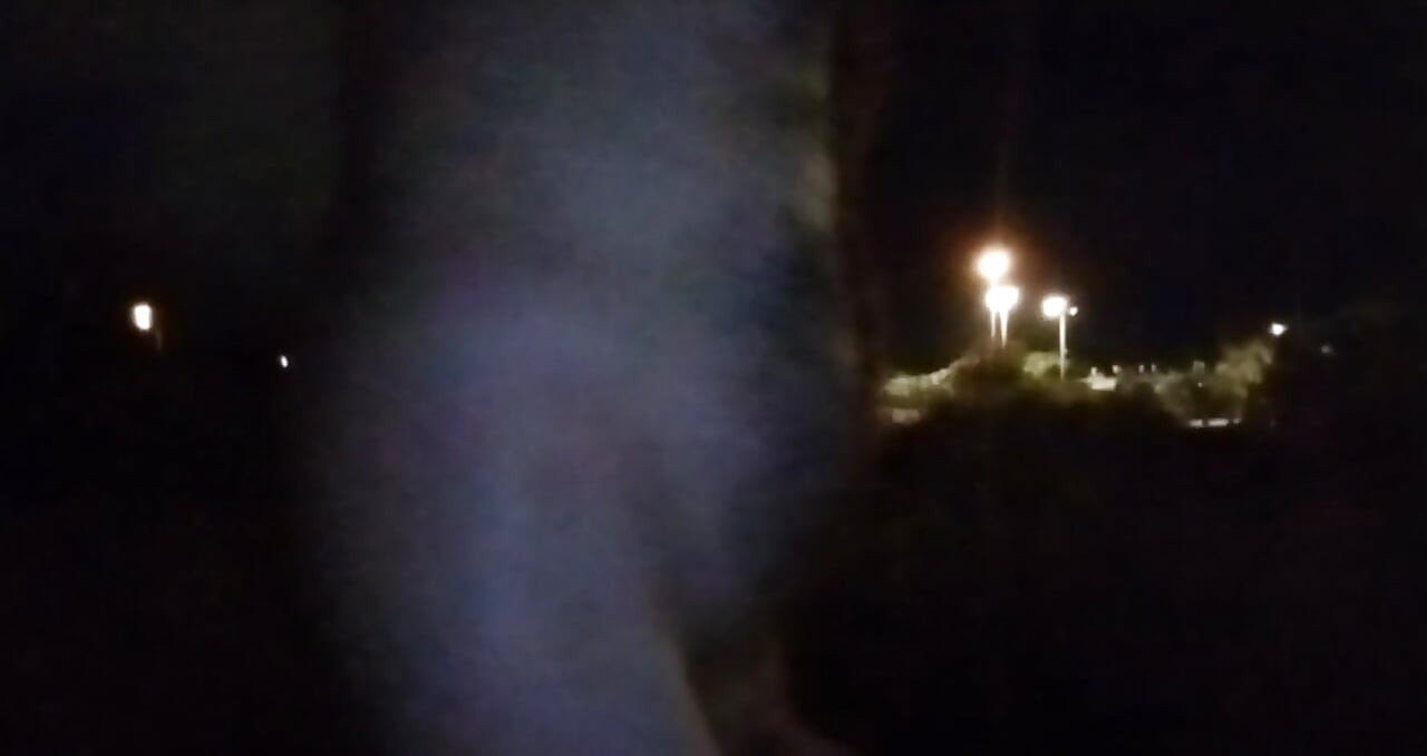 The  night of naked walking in public
