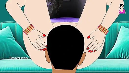 Pembantu payal bhabhi disetubuhi oleh bos tua