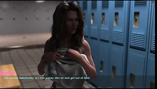 Dylan Sophia'nın banyo yaptığı yerde duş almak istedi ortak duşa gitti büyük bir yarak aldı