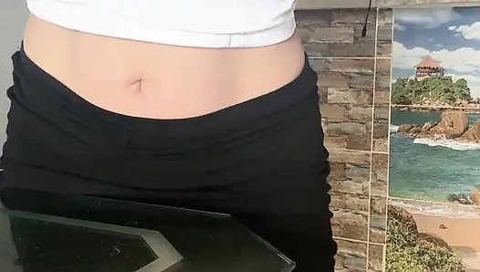 It Feels so Good to Rub My Vagina with the Corner of the Table Hehehe